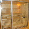 Eigenbau Sauna fertig verglast