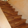 Renovierte Treppe